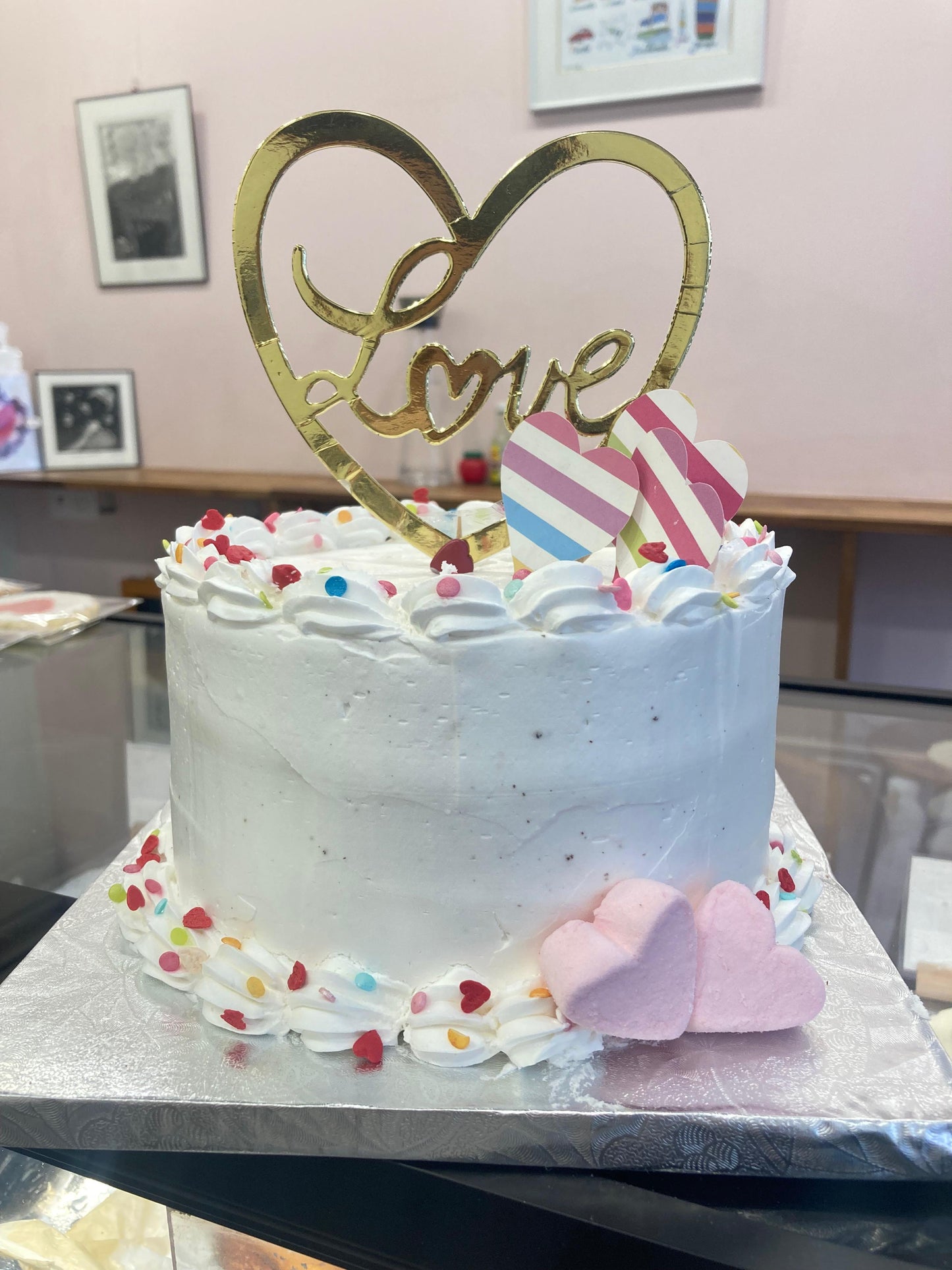 Gâteaux forme de coeur