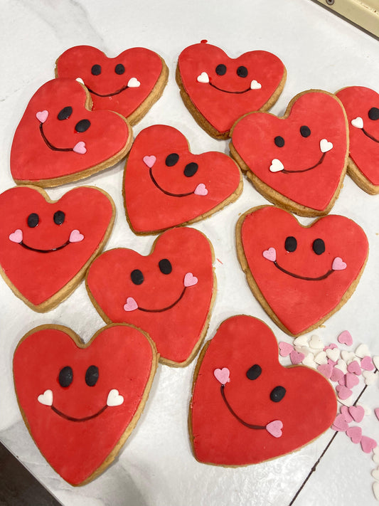 Biscuits Saint-Valentin